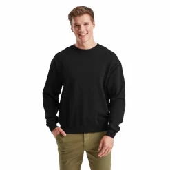 Fruit of the Loom Unisex Sweatshirt - Sort