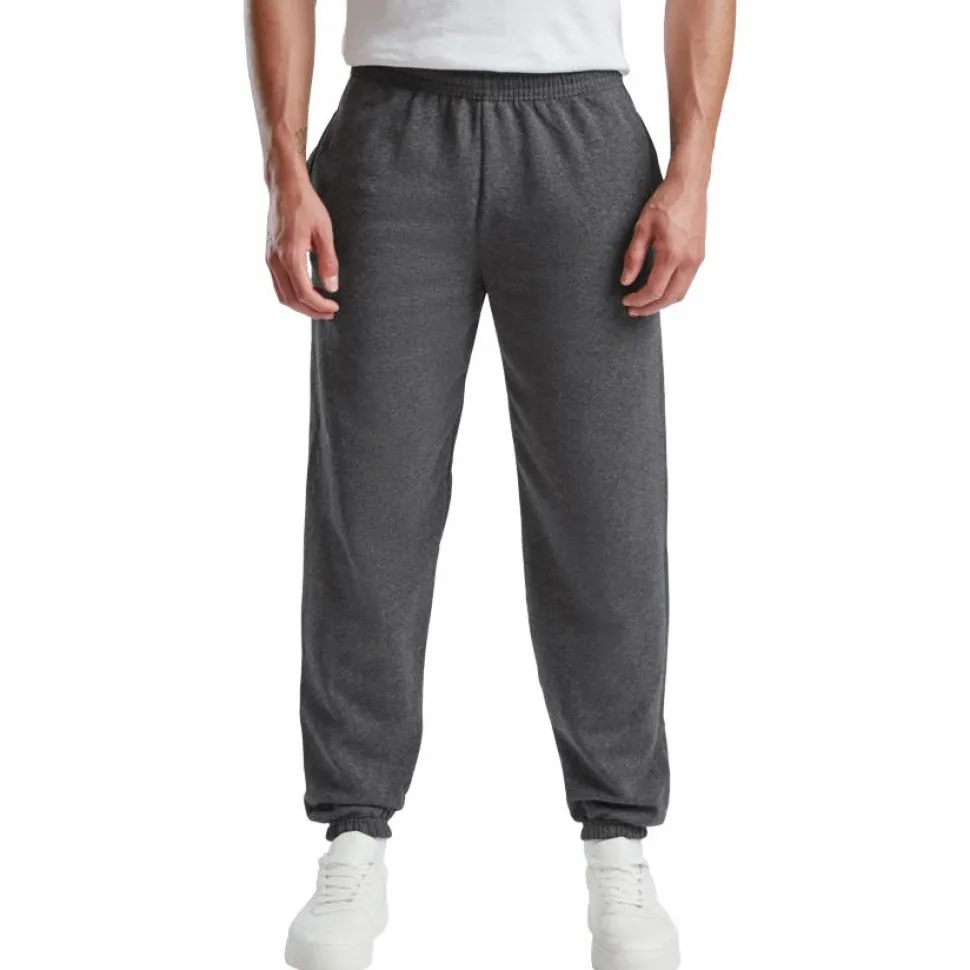 Fruit of the Loom Unisex Sweatpants - Dark Heather Grey