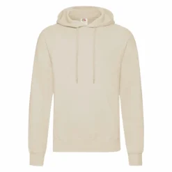 Fruit of the Loom Unisex Hættetrøje - Natural
