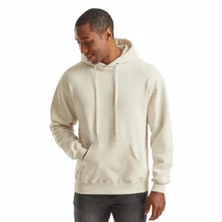 Fruit of the Loom Unisex Hættetrøje - Natural