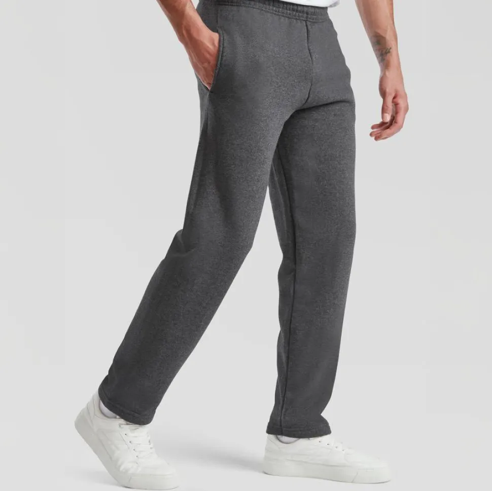 Fruit of the Loom Unisex Sweatpants - Dark Heather Grey