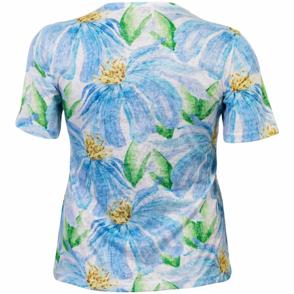 Gabriella K. Dame T-shirt - Blue Comb