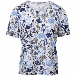 Gabriella K. Dame T-shirt - Azure Comb
