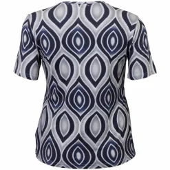 Gabriella K. Dame T-shirt - Navy Comb