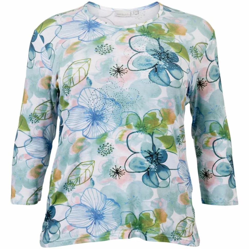 Gabriella K. Dame T-shirt - Green Comb