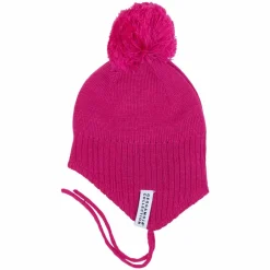 Geggamoja Pige Hue i uldmix - Pink