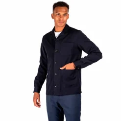 Gnious Herre Skjorte Jakke - Night Navy