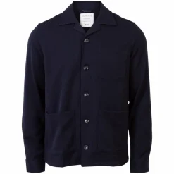 Gnious Herre Skjorte Jakke - Night Navy