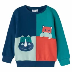 Guppy Felinus Drenge Sweatshirt - Insignia Blue