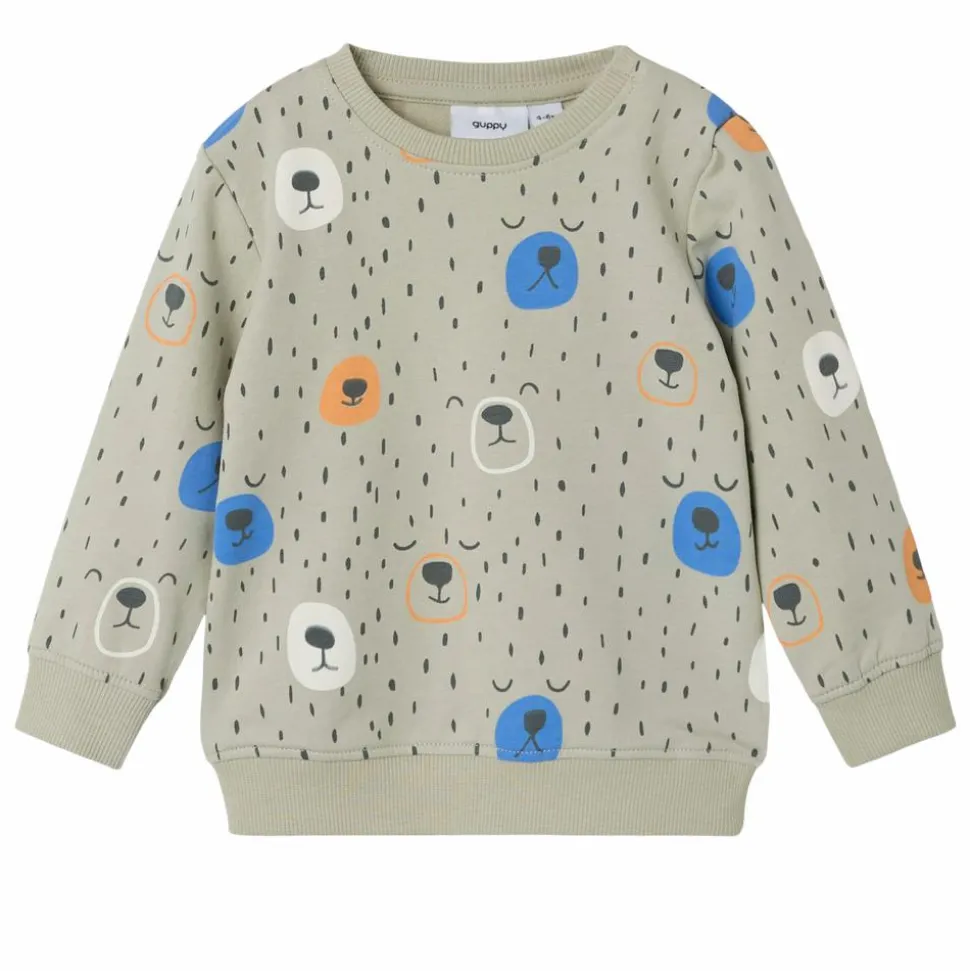 Guppy Fenris Baby Sweatshirt - Pussywillow Gray
