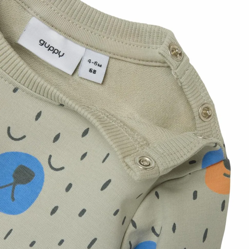 Guppy Fenris Baby Sweatshirt - Pussywillow Gray