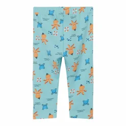 Guppy Hoati Drenge Leggings - Canal Blue