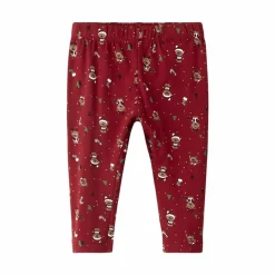 Guppy Jule Baby Leggings - Rhythmic Red