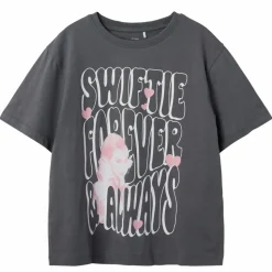 Guppy Krira Taylor Swift Pige T-shirt - Lava Smoke