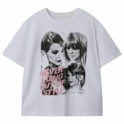 Guppy Krira Taylor Swift Pige T-shirt - Bright White