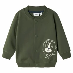 Guppy Larga Drenge Cardigan - Thyme