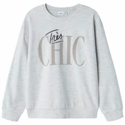 Guppy Lorva Børne Sweatshirt - Light Grey Melange