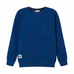 Guppy Louie Drenge Sweatshirt - Navy Peony