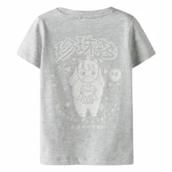 Guppy Luna Pige T-shirt - Light Grey Melange