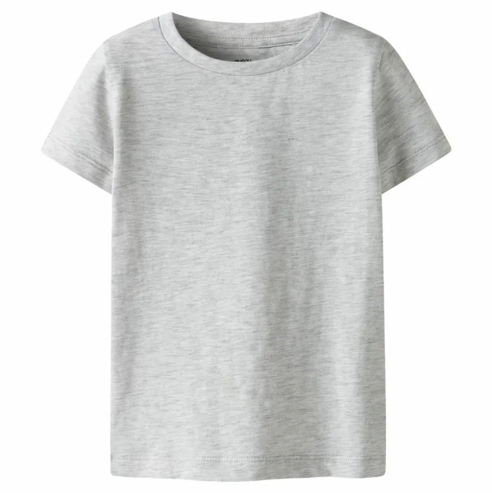 Guppy Luna Pige T-shirt - Light Grey Melange
