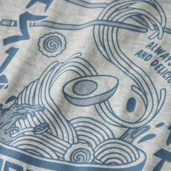 Guppy Luna Pige T-shirt - Light Grey Melange