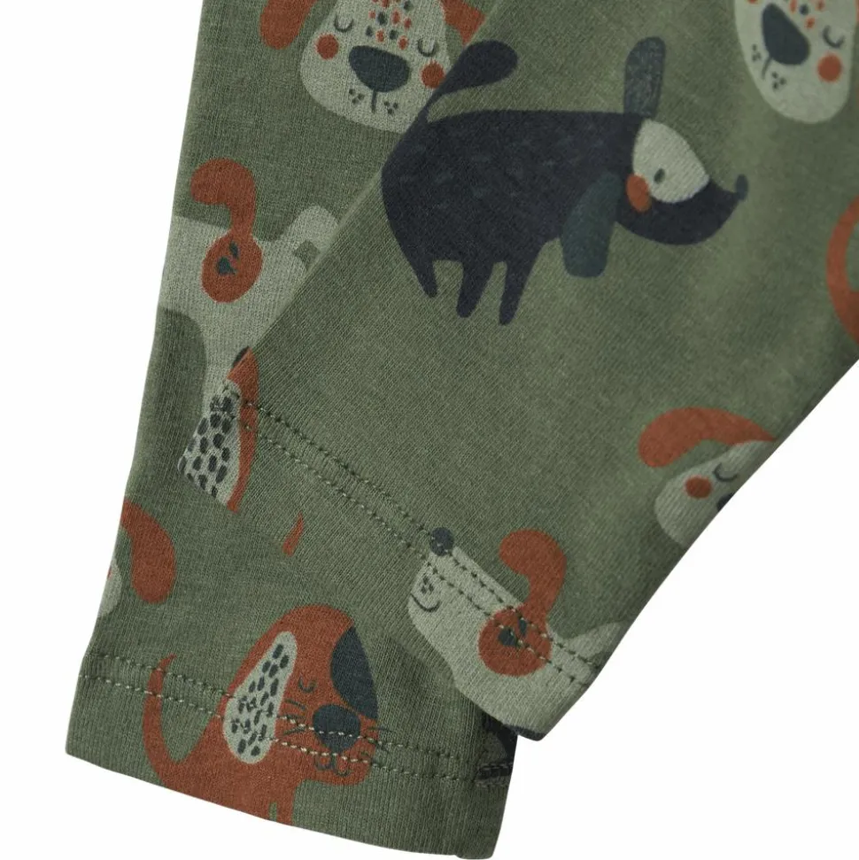 Guppy Oskar Baby Leggings - Duck Green