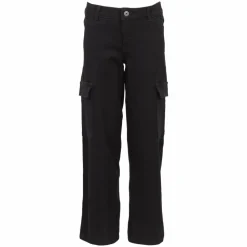 Guppy Rose Pige Cargobukser - Black Denim