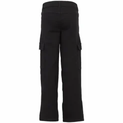 Guppy Rose Pige Cargobukser - Black Denim