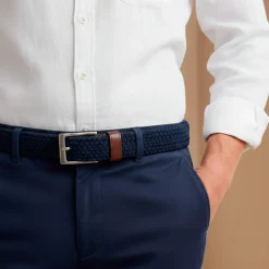 Herre Bælte - Dark Blue Ribbon