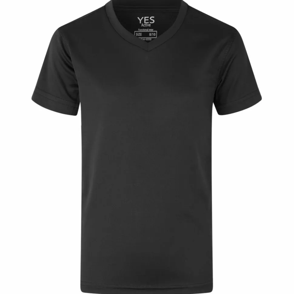 ID Active Børne Trænings t-shirt - Sort