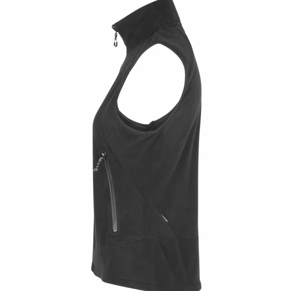 ID Active Dame Vest m. fleece - Sort