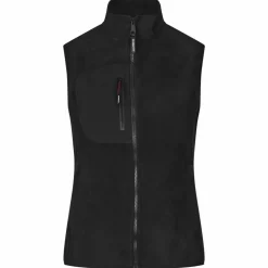 ID Bonded Dame Vest m. fleece - Sort