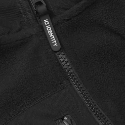 ID Bonded Dame Vest m. fleece - Sort