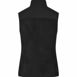 ID Bonded Dame Vest m. fleece - Sort