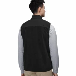 ID Bonded Herre Vest m. fleece - Sort