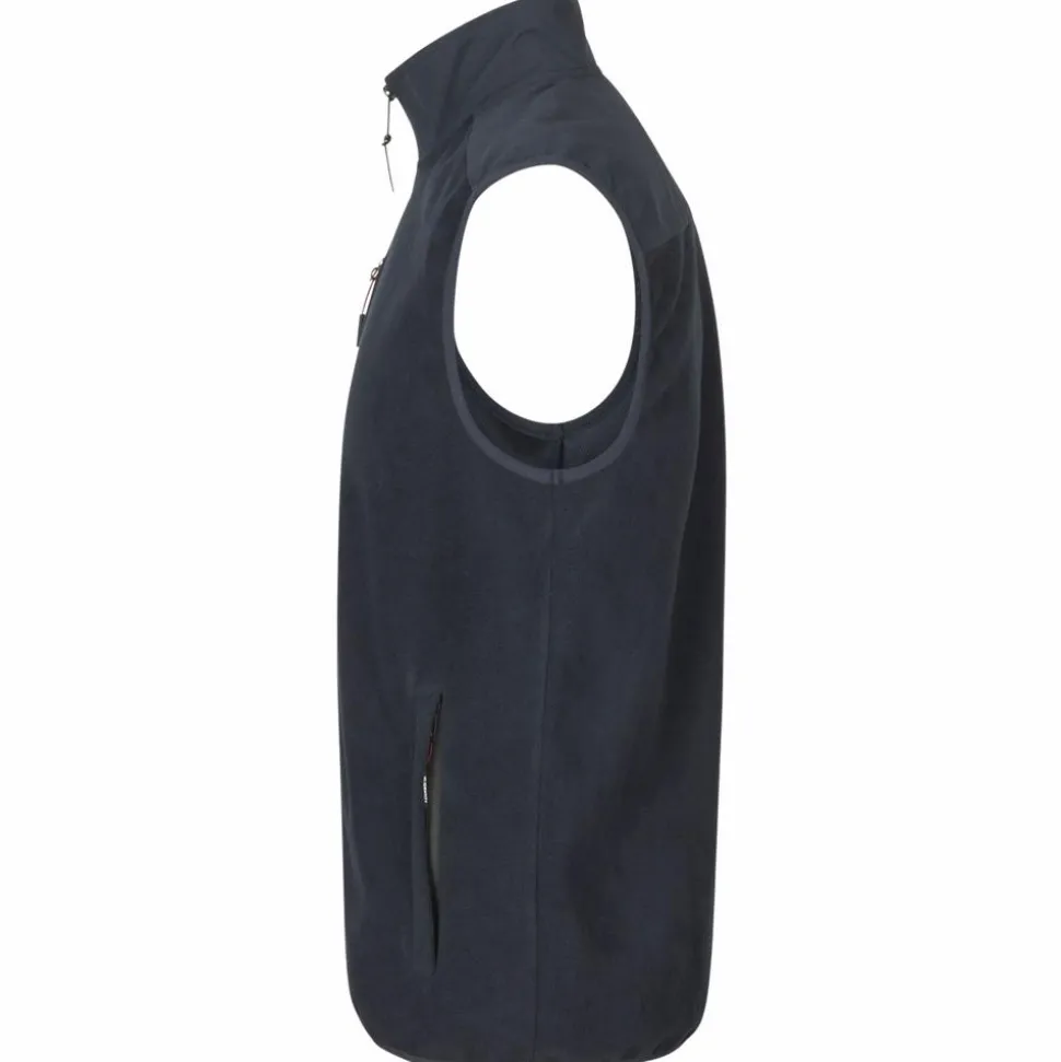 ID Bonded Herre Vest m. fleece - Navy