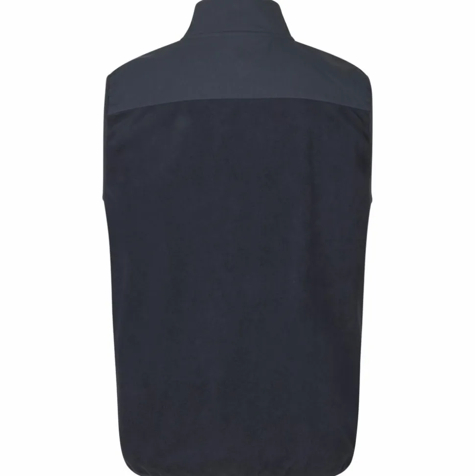 ID Bonded Herre Vest m. fleece - Navy