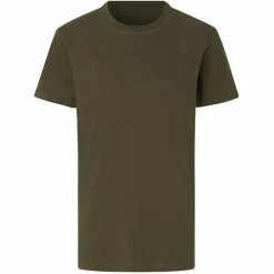 ID Børne T-shirt i økologisk bomuld - Oliven