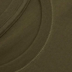 ID Børne T-shirt i økologisk bomuld - Oliven