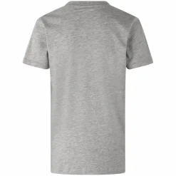 ID Børne T-shirt i økologisk bomuld - Lysegrå melange