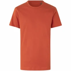 ID Børne T-shirt i økologisk bomuld - Koral