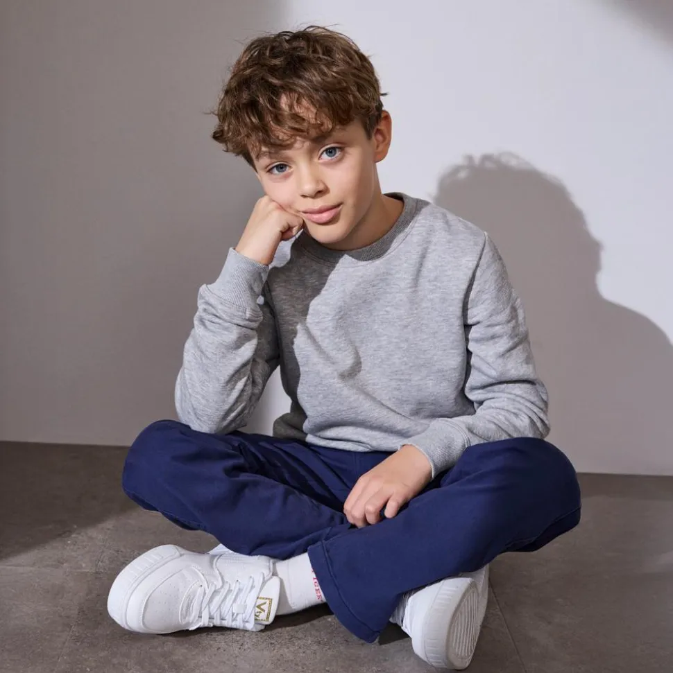 ID CORE Børne Sweatshirt - Grå Melange