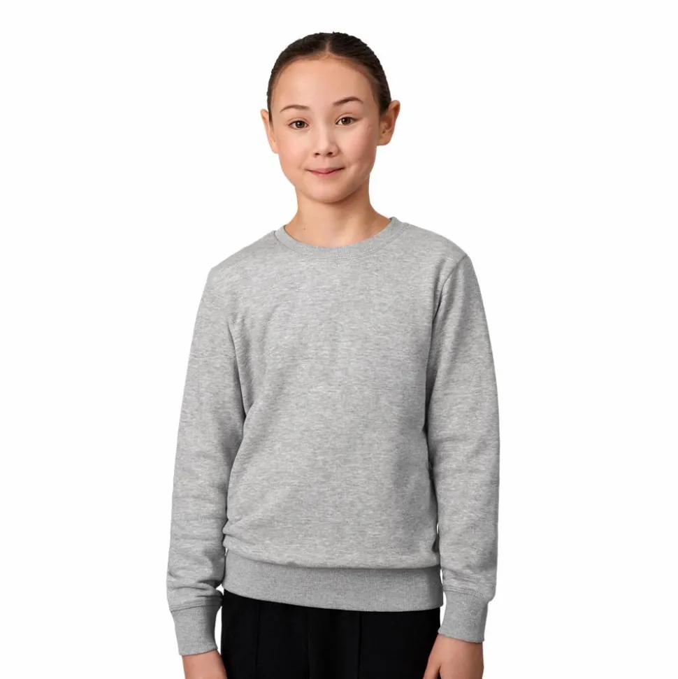 ID CORE Børne Sweatshirt - Grå Melange