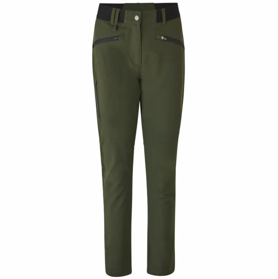 ID Core Dame Outdoorbukser - Oliven