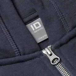 ID Core Zip Børne Hættetrøje - Navy