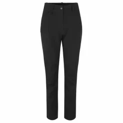 ID Dame Outdoorbukser m. stretch - Sort