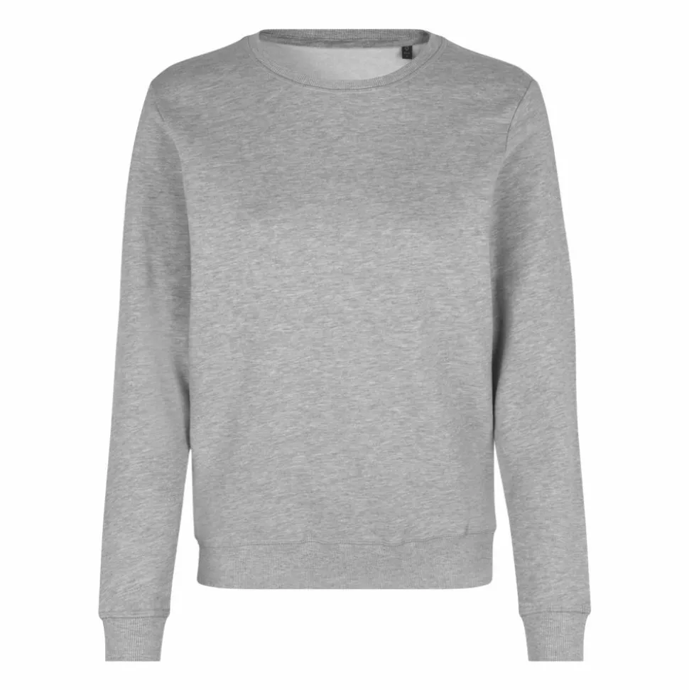 ID Dame Sweatshirt - Lysegrå melange