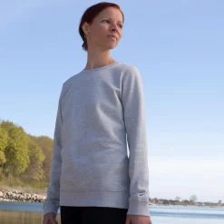 ID Dame Sweatshirt - Lysegrå melange