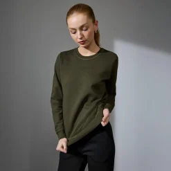 ID Dame Sweatshirt - Oliven