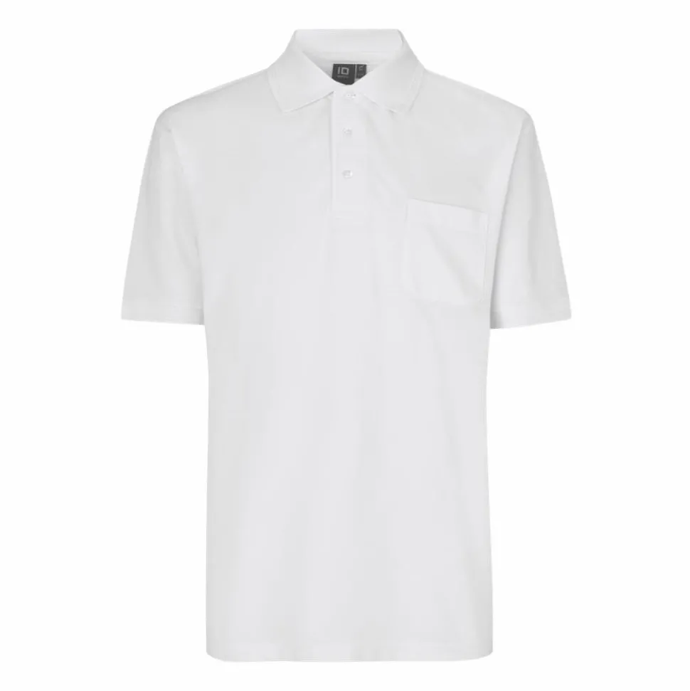 ID Herre Polo - Hvid